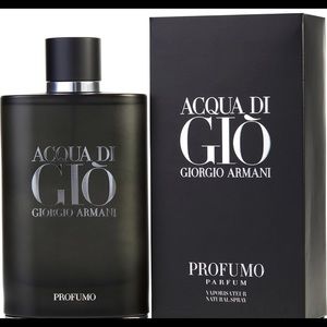 Authentic Black acqua di gio 3.4 oz cologne
